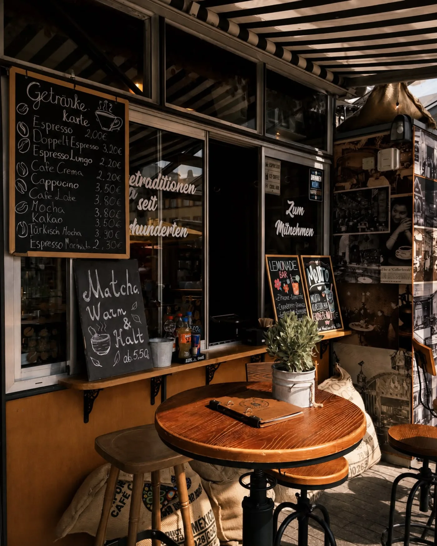 Die Terrasse am Marktplatz